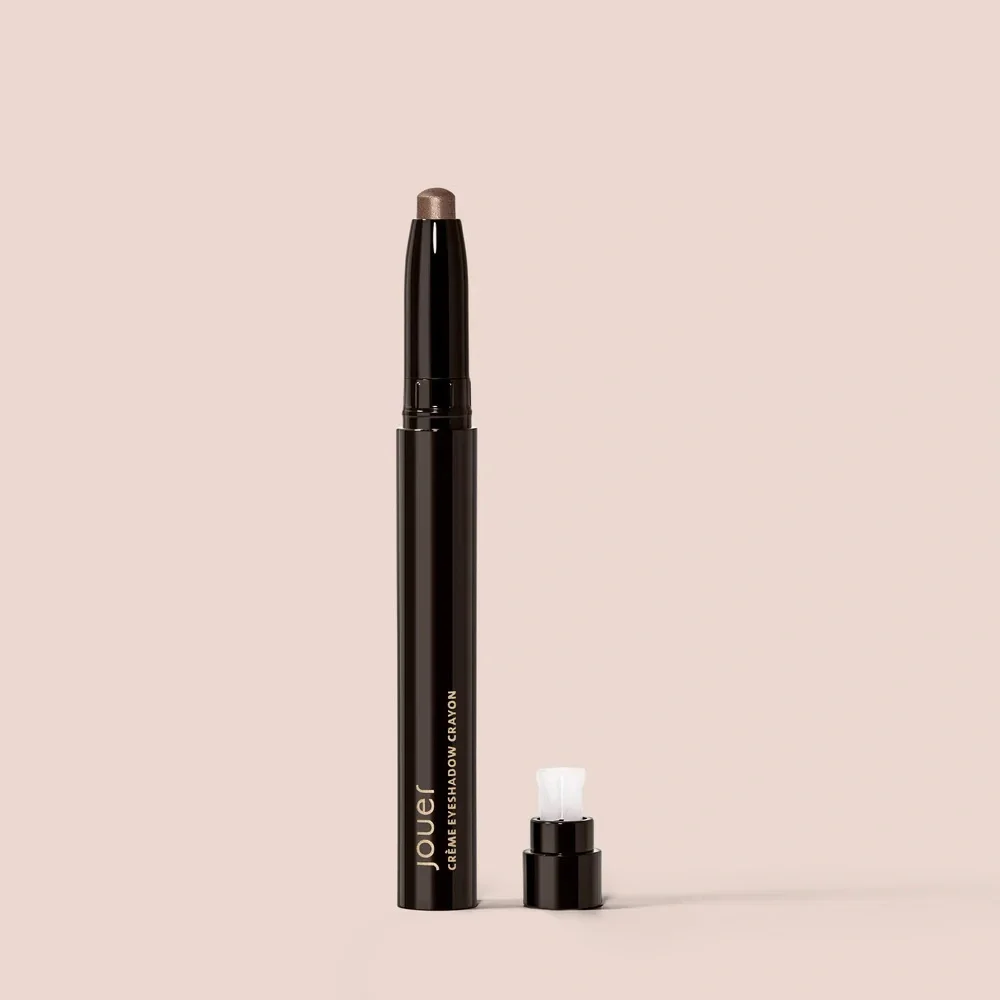 JOUER Crème Eyeshadow Crayon Baroque Shimmering Soft Bronze Brown NEW IN BOX